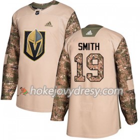 Pánské Hokejový Dres Vegas Golden Knights Reilly Smith 19 Adidas 2017-2018 Camo Veterans Day Practice Authentic